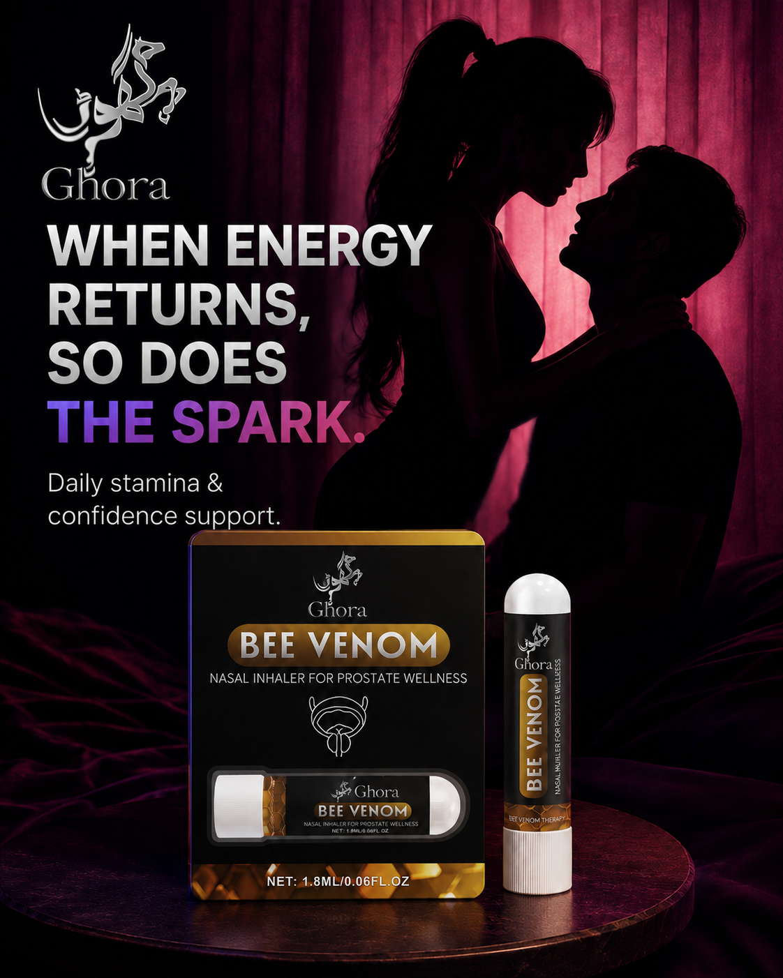 Ghora Bee Venom Nasal Inhaler